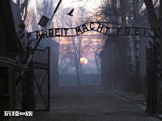 美国反封锁抗议者挥舞奥斯维辛集中营上的“劳动创造自由”标语(转载)